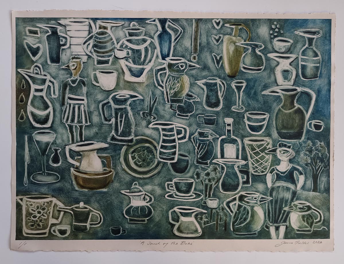 A Touch of the Blues, 2020, Joanna Fieldes