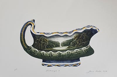 Boatscape 3, 2020, Joanna Fieldes