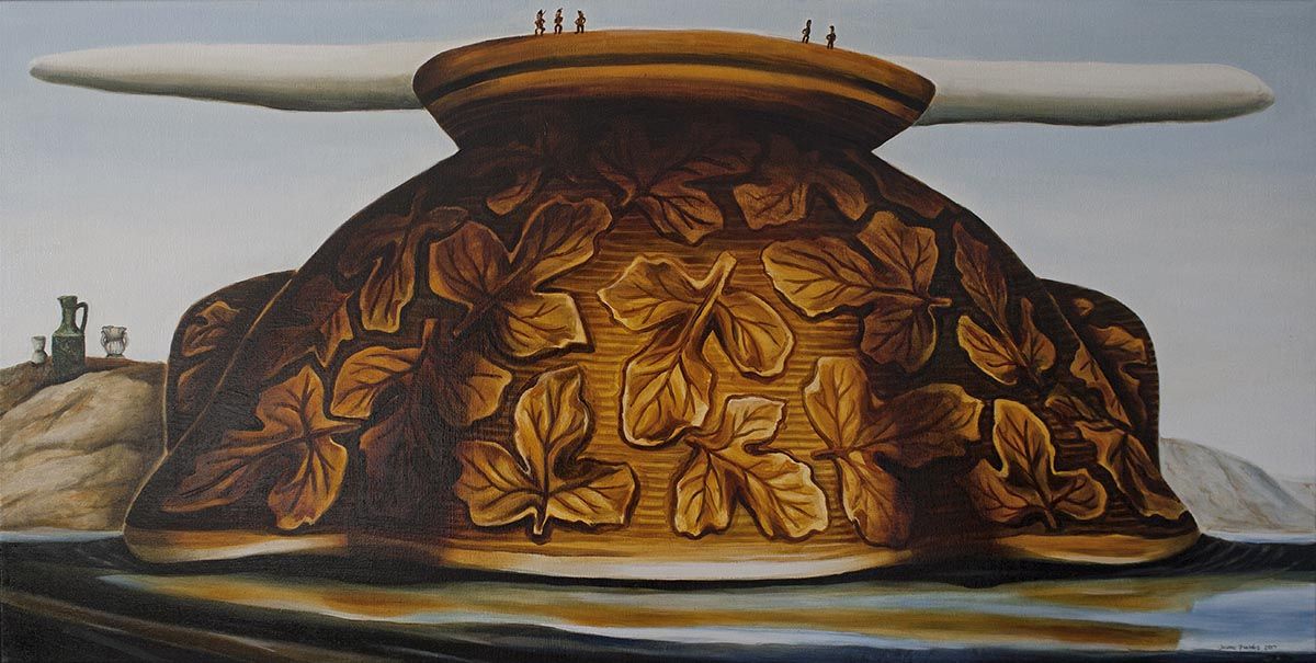 Paratutae Island, 2017, Joanna Fieldes